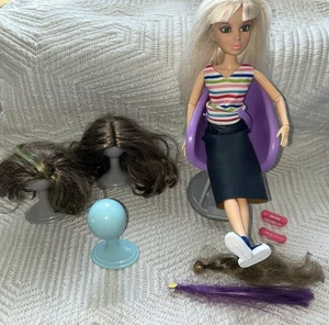 ~Spin Master ~ LIV Doll Replacement Hairdo Hairstyle Mannequin Wig Stands Doll - Picture 1 of 11