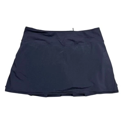 Falda Lululemon Para Mujer Talla 6 Negra Run Rice Setter Correr Gimnasio Ropa Activa Foto 1 de 4