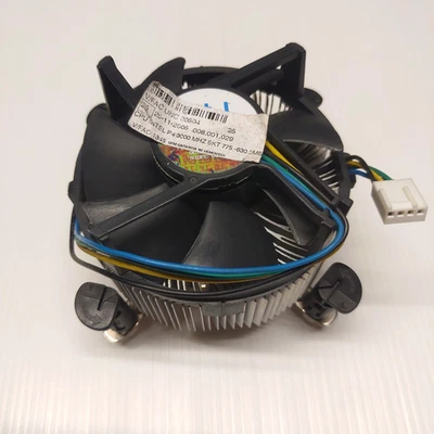 Intel CPU Stock Cooler Fan Heatsink Socket LGA775 T With 4 pin connector Genuine - Image 1 of 4