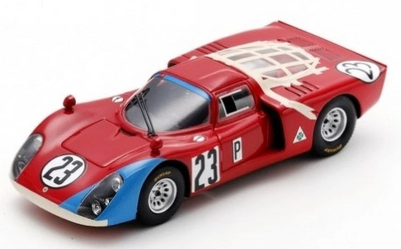 1/43 ALFA ROMEO T33-2 #23 6TH 24H DAYTONA 1968 ANDRETTI BAINCHI SPARK US378 - Immagine 1 di 1