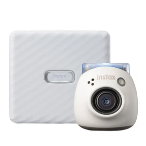 Fujifilm Instax PAL Digital Camera with Link Wide Printer Bundle - Ash White ... - Picture 1 of 1