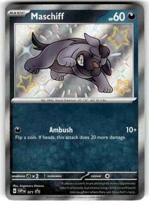 Maschiff 071 Sv: Scarlet & Violet Promo Cards Holo - Image 1 of 2