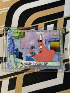 2025 Topps Chrome SpongeBob NO THIS IS PATRICK WAVE /175 #67 - Bild 1 von 2
