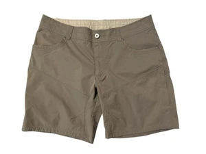 Kuhl Gr. 40 Silencr Kargo Shorts dunkelkhaki 8" Schrittlänge Gorpcore Wandern Ripstop - Bild 1 von 7