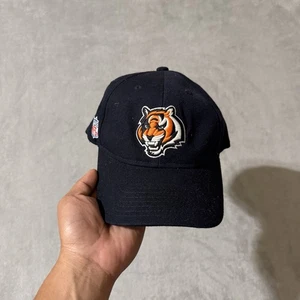 Vintage Reebok Cincinnati Bengals Hat NFL On Field Select Cap Adjustable - Picture 1 of 8