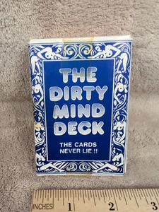 DIRTY MIND DECK Vintage Card Magic Trick Comedy Svengali With Adult Women Force - Picture 1 of 4