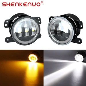 For Dodge Neon 1995-2005 4" LED FOG Lights Front Bumper Driving Lamps - Picture 1 of 12