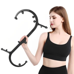 Triggerpunkt S-förmiges Massagegerät Massagehaken Selbstmassagestock für Rücken... - Bild 1 von 8