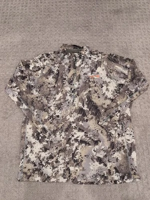 Sitka Gear Merino Core Lightweight Zip T XL  Excellent Free Shipping! - Image 1 of 4