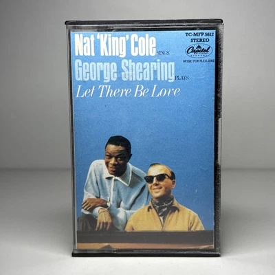 Nat King Cole & George Shearing - Let There Be Love Cassette Tape 1962 EMI Audio - Image 1 of 4