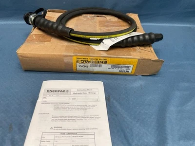 Manguera hidráulica Enerpac HC9206 6 pies 3/8" NPT + CH-604 700 bar/ 10.000 PSI Foto 1 de 4