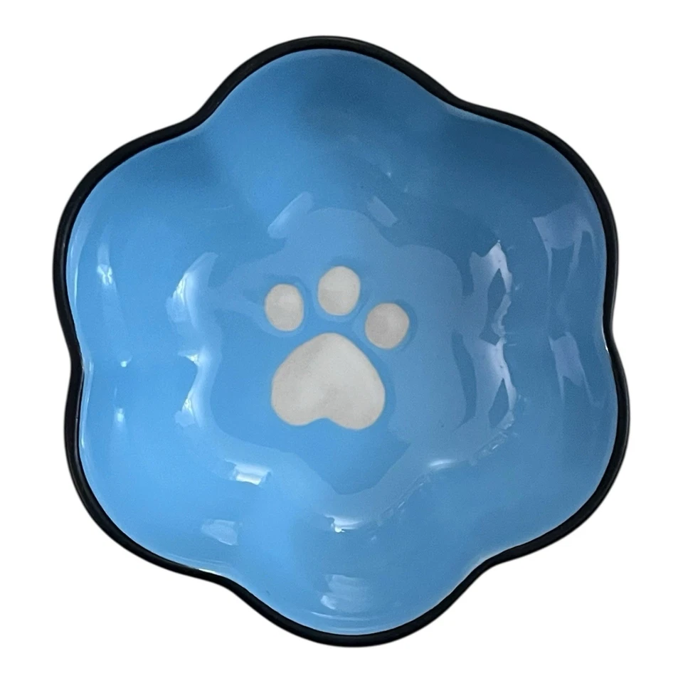 Tazón de comida/agua de gres Ethical Pet Spot para mascotas pequeñas Foto 1 de 4