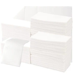 200 Linen-Feel Guest Towels Cloth-Like Hand Towels Disposable Bathroom Napkin... - Picture 1 of 7