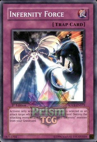 1st Ed Infernity Force SOVR-EN073 Yugioh - Image 1 of 1