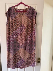 Next Boxy Shift Dress Size 18 Tall - Picture 1 of 4