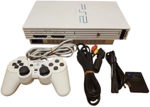 SONY PS2 PlayStation 2 SCPH-55000 White Console accessory NTSC-J Japan good - Picture 1 of 12