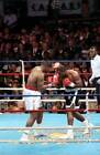 Riddick Bowe Throws A Punch Against Jesse Ferguson Old Boxing Photo
