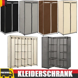 Kleiderschrank Stoffschrank Faltschrank Schrank Campingschrank Garderobenschrank - Bild 1 von 79