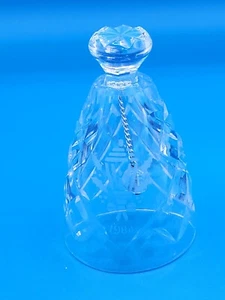 Waterford 1984 Holly Lamp Twelve Days of Christmas Crystal Bell 4" No Box - Picture 1 of 6