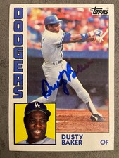 1984 Topps Baseball Cards Signed Complete Your Set AUTOGRAPHS