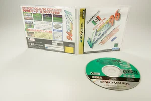 Sega Saturn *Victory Goal ́96* embalaje original instrucciones NTSC-J - Imagen 1 de 3