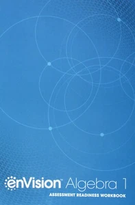 Envision AGA Algebra 1 Student Assessment Readiness Workbook 2018 - Picture 1 of 1