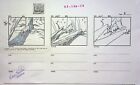 X-Men Animated Series SIGNED LARRY HOUSTON Production Hand Drawn Storyboard Page