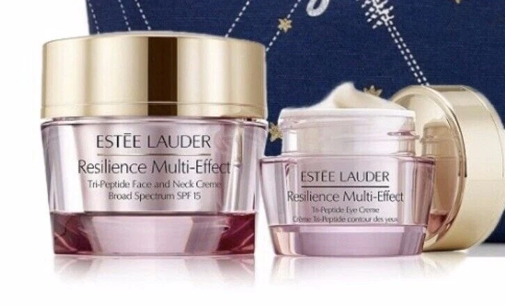 Set de cuidado de la piel Estee Lauder ~ crema facial y de ojos multiefectos de resiliencia Foto 1 de 1