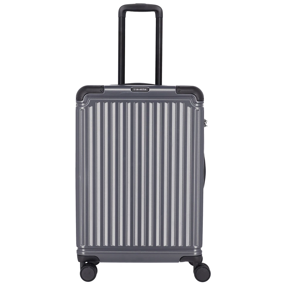 Travelite Cruise 4-Rollen 4-Rad Koffer ABS Hartschalen 4W Trolley M 67cm 072648 - Bild 1 von 1