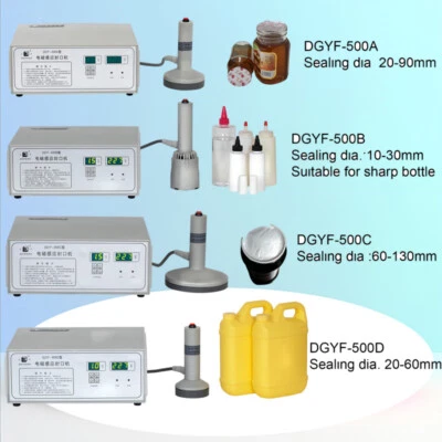 Plastic Bottle Cap Electromagnetic Induction Aluminum Foil Sealing Machine - Image 1 of 4