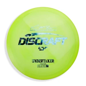 Discraft Paul McBeth ESP Undertaker Distance Driver, Neon With Blue Foil - Picture 1 of 1