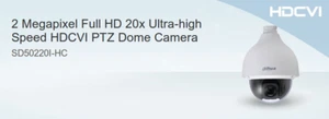 CAMARA CCTV Dahua DOMO PTZ HDCVI EXT 1080P Z 20X D/N mod.DH-SD50220I-HC - Imagen 1 de 7