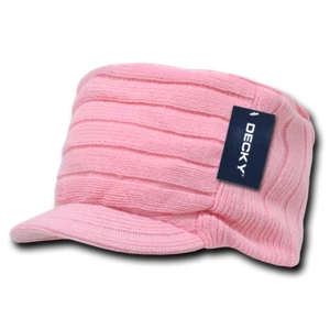 FLAT Top Jeep Caps KNIT HAT WITH SIGN - Picture 1 of 4