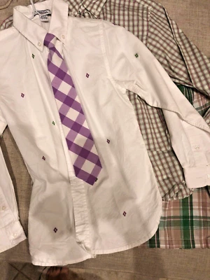 Kitestrings Kite Strings NIÑO Camisa Oxford, Pantalones Cortos Abotonados, Corbata TALLA 10 Foto 1 de 4