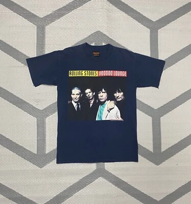 Camiseta Brockum Vintage 1994 Rolling Stones Voodoo Lounge M - Imagem 1 de 4