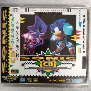 Sega Mega CD Software Sonic the Hedgehog CD Tested Used Good Condition 1993 - Picture 1 of 20