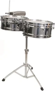 Toca Pro Elite Series Timbales Drums Set Percussion - Picture 1 of 1