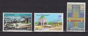 Maroc 1971 Mausolée de Mohamed V 3 timbres neufs MNH /TE5397 - Picture 1 of 1