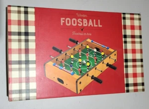 Wooden Foosball Game - New Tabletop - Indigo - Foto 1 di 2