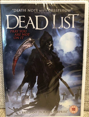 Dead List 2019 Scary Creepy Supernatural Horror Halloween DVD New Deane Sullivan - Image 1 of 2