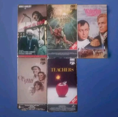 1980s Movie Lot Cult Classics  Vhs Tapes   - Image 1 of 4