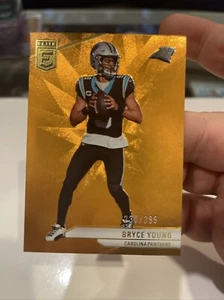 2024 Panini Donruss Elite Bryce Young Orange /399 Panthers 🔥 - Picture 1 of 4