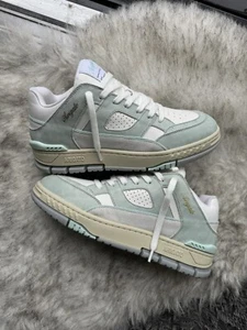 Sneaker Axel Arigato Area Lo | Bianco come nuovo | Taglia UK8 US9 EU42 | Verde Trainer - Foto 1 di 14