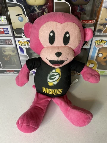 RARE NFL Rush Zone Plush New England Patriots Monkey Plush NFL Patriots Plush Cover
