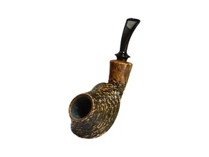 Briar tabacco da fumo legno mano libera speciale unica rara pipa sherlock artigianale - Foto 1 di 9