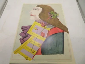 RICHARD LINDNER NY Metropolitan Opera Reprod  LITHOGRAPH 1978 DER ROSENKAVALIER - Picture 1 of 5
