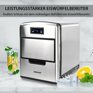 EISWÜRFELBEREITER Donostia mit LCD Display DIGITAL EDELSTAHL SYNTROX - Bild 1 von 10
