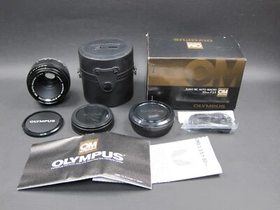 [ NEAR MINT ] Olympus OM-System Zuiko MC Auto-Macro 50mm F/3.5 Lens - Image 1 of 4
