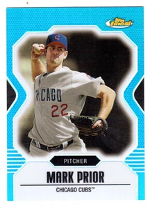 Topps Finest #28 Mark Preor 2007 refractor azul #325/399 - Imagen 1 de 1