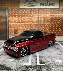 2002 Hot Wheels Switchback Truck Two Tone (Black And Maroon) - Picture 1 of 7